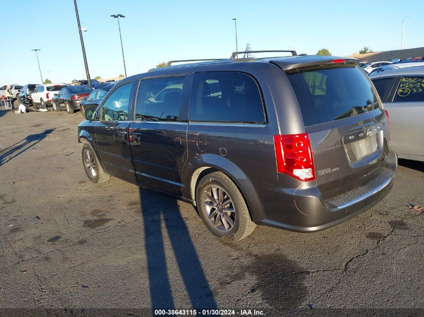 2017 DODGE GRAND CARAVAN SXT - 2C4RDGCG0HR617171