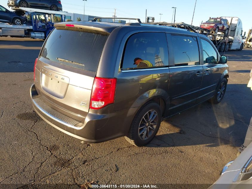 2017 DODGE GRAND CARAVAN SXT - 2C4RDGCG0HR617171