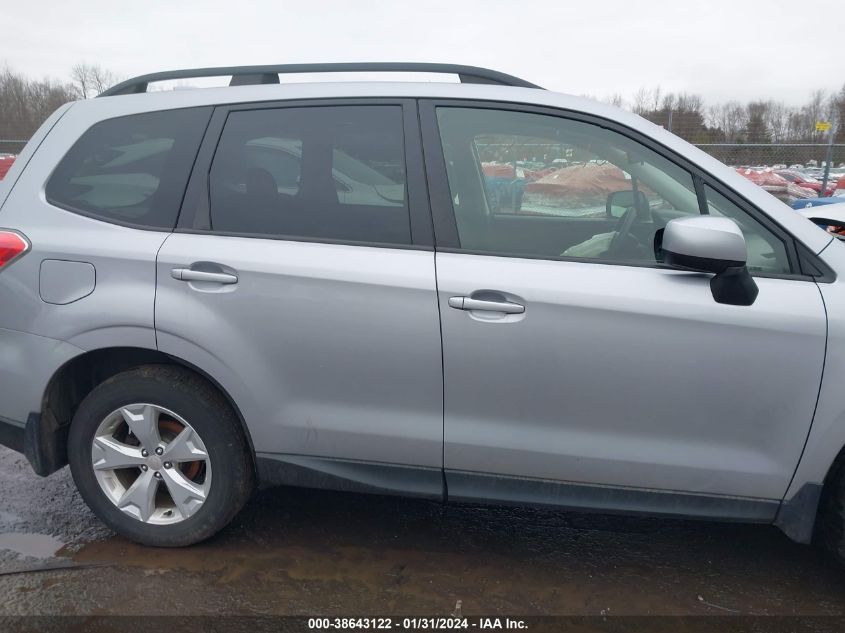 2016 SUBARU FORESTER 2.5I PREMIUM - JF2SJADC0GH416837