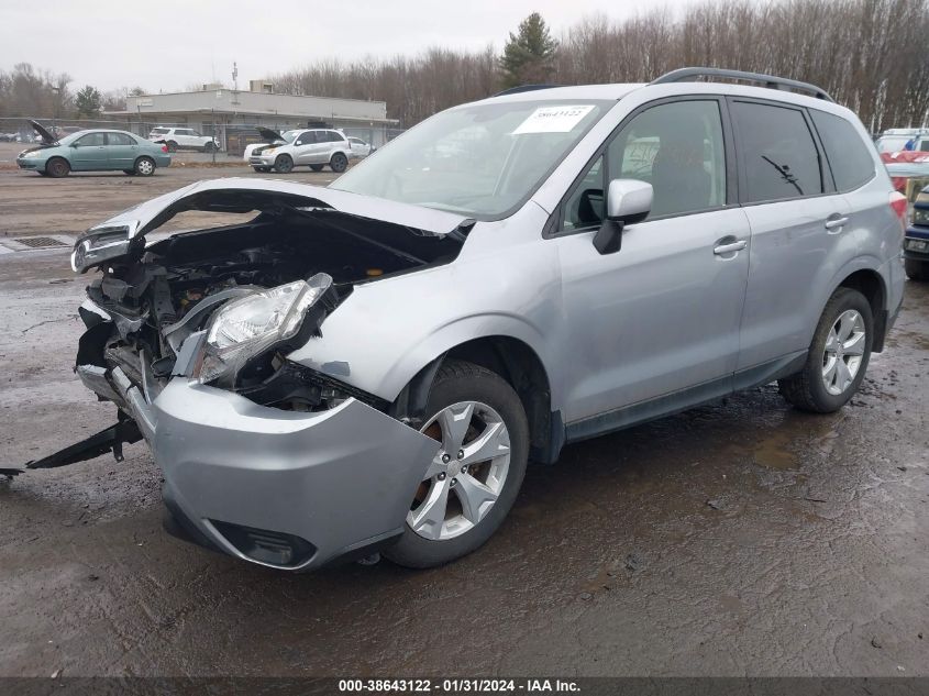 2016 SUBARU FORESTER 2.5I PREMIUM - JF2SJADC0GH416837