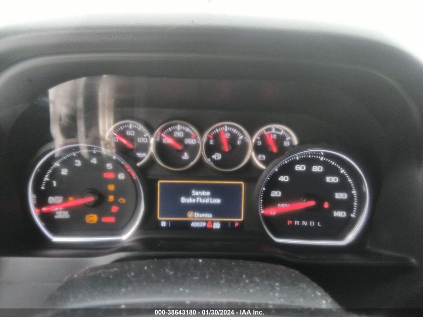 2021 CHEVROLET SILVERADO 1500 4WD  SHORT BED LT WITH 2FL - 1GCPYJEK2MZ443811