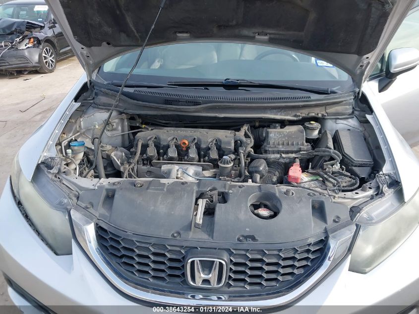 2015 HONDA CIVIC LX - 19XFB2F55FE023695