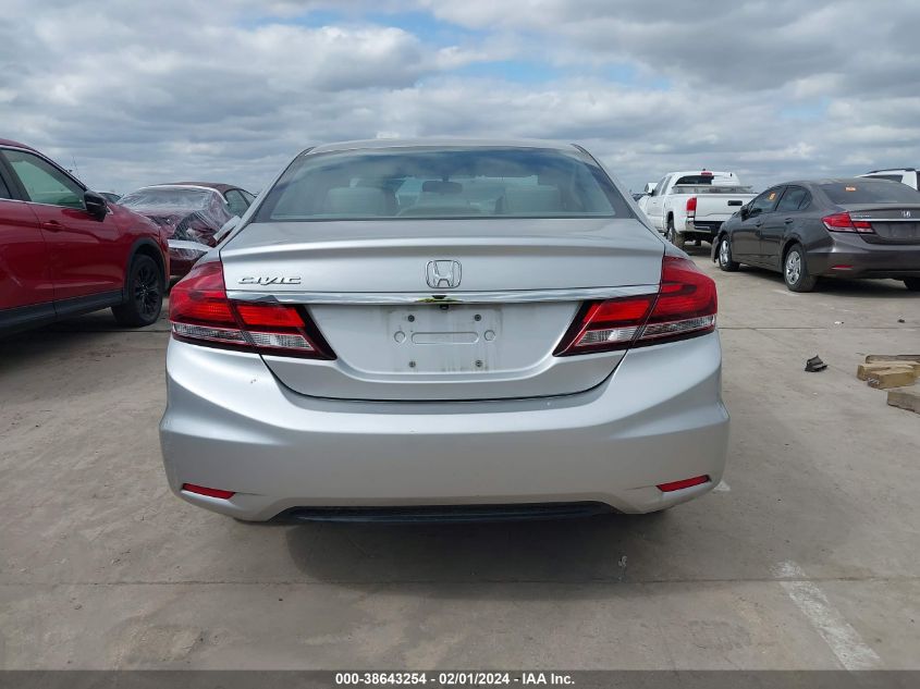 2015 HONDA CIVIC LX - 19XFB2F55FE023695