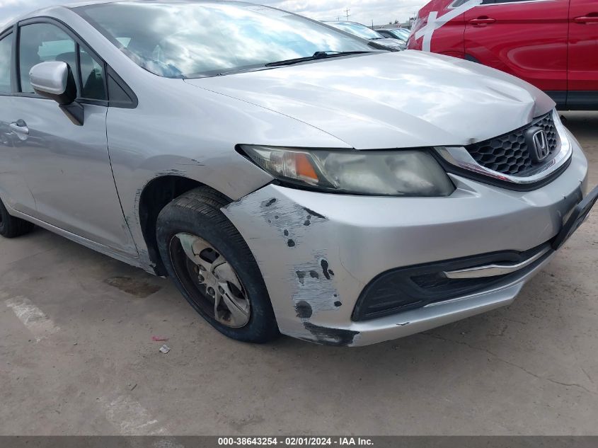 2015 HONDA CIVIC LX - 19XFB2F55FE023695