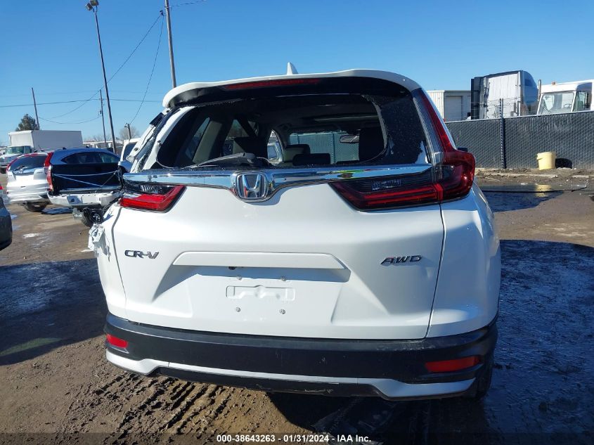 2021 HONDA CR-V AWD EX-L - 7FARW2H85ME015875