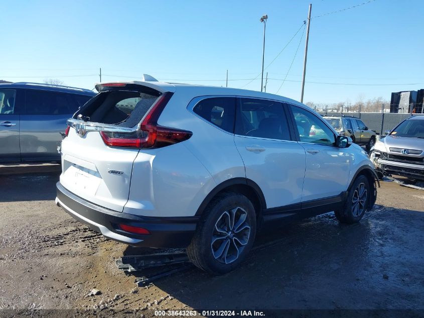 2021 HONDA CR-V AWD EX-L - 7FARW2H85ME015875