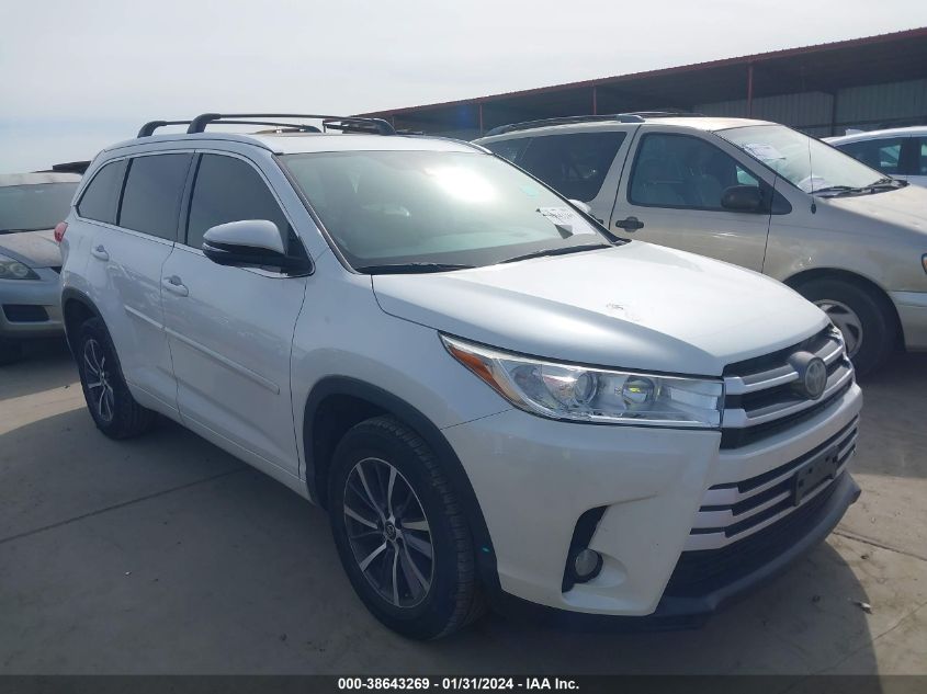 2017 TOYOTA HIGHLANDER SE/XLE - 5TDKZRFH8HS195516