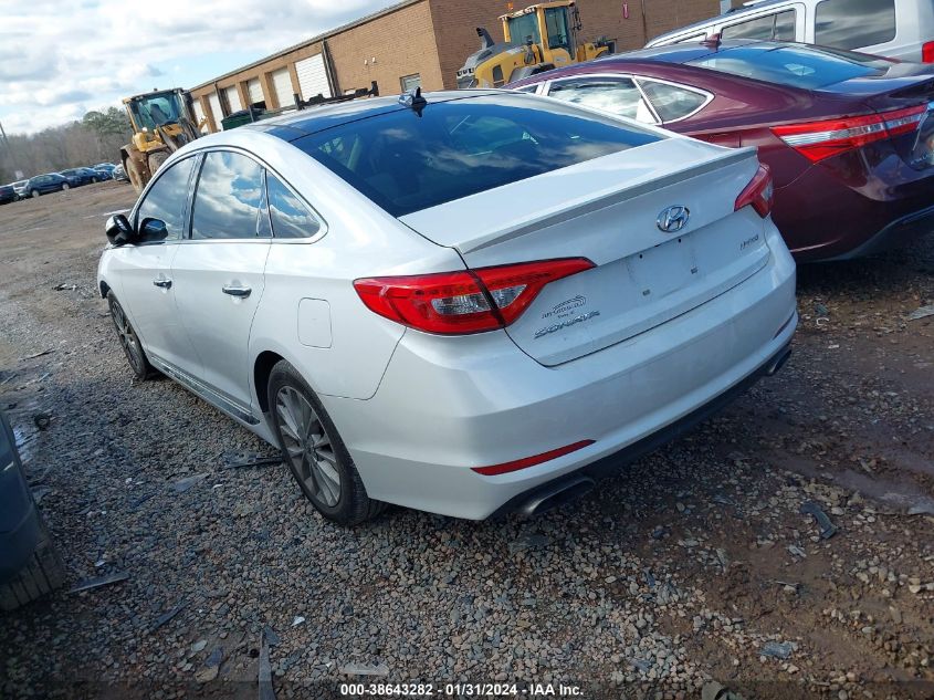 2015 HYUNDAI SONATA SPORT/LIMITED - 5NPE34AF7FH130845