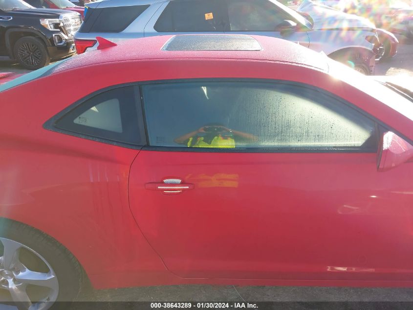 2015 CHEVROLET CAMARO LT - 2G1FF1E3XF9248474