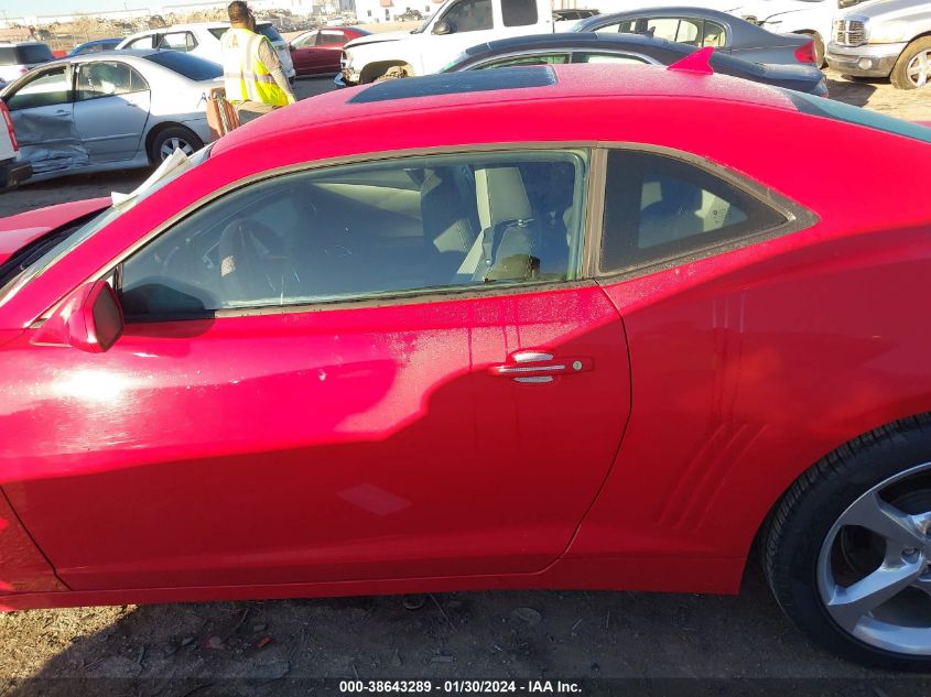 2015 CHEVROLET CAMARO LT - 2G1FF1E3XF9248474