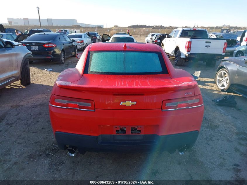 2015 CHEVROLET CAMARO LT - 2G1FF1E3XF9248474