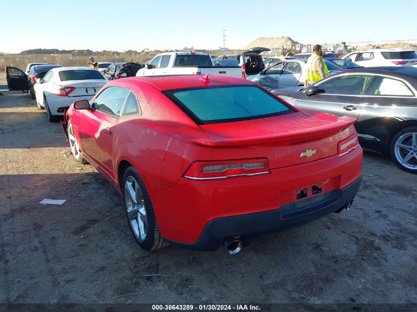 2015 CHEVROLET CAMARO LT - 2G1FF1E3XF9248474