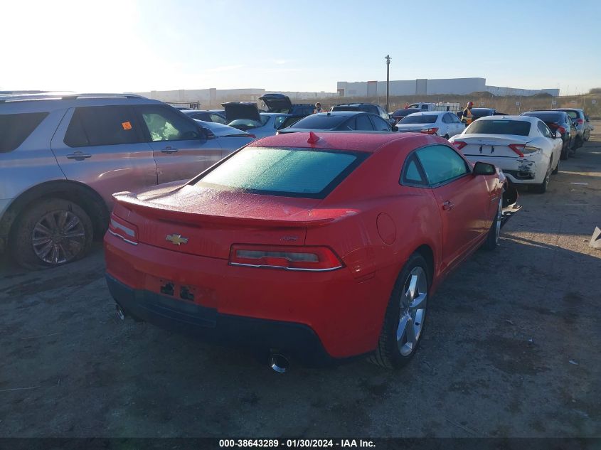 2015 CHEVROLET CAMARO LT - 2G1FF1E3XF9248474