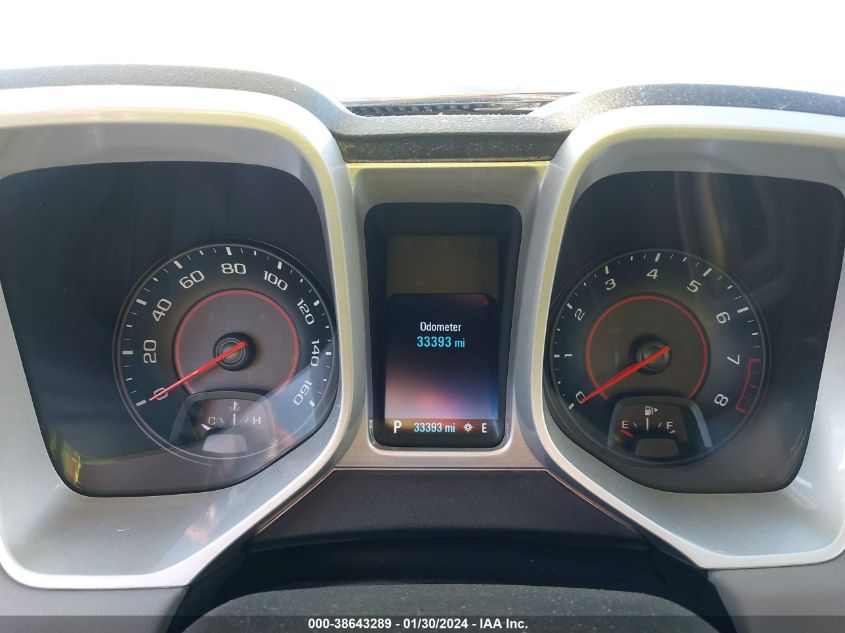 2015 CHEVROLET CAMARO LT - 2G1FF1E3XF9248474