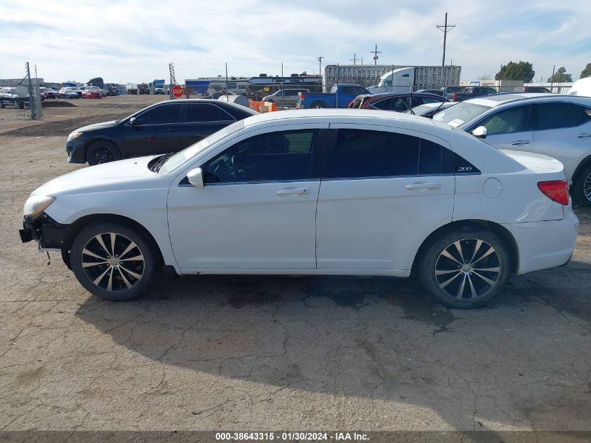 2013 CHRYSLER 200 TOURING - 1C3CCBBB4DN574497