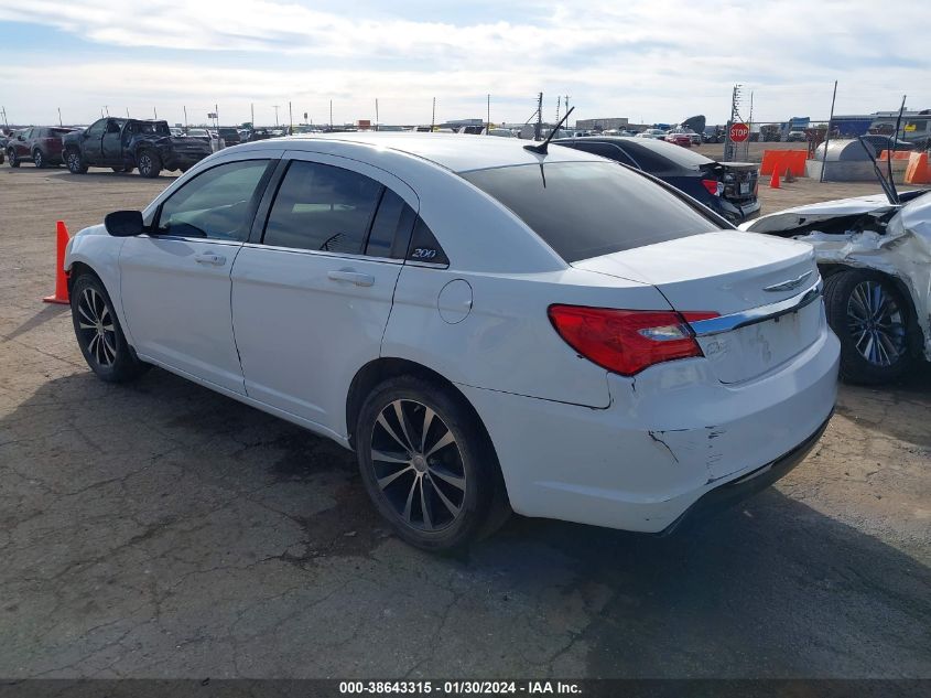 2013 CHRYSLER 200 TOURING - 1C3CCBBB4DN574497