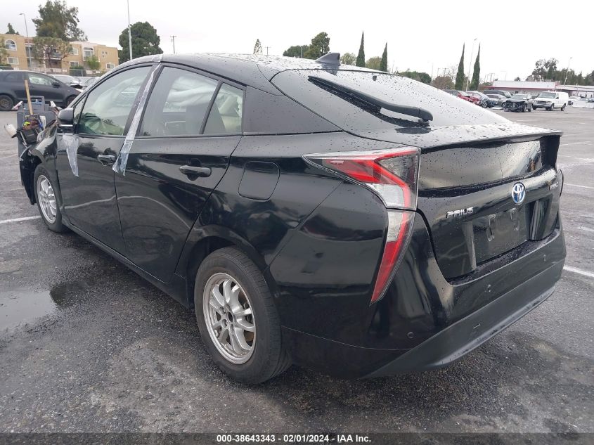 2017 TOYOTA PRIUS - JTDKBRFU9H3052724