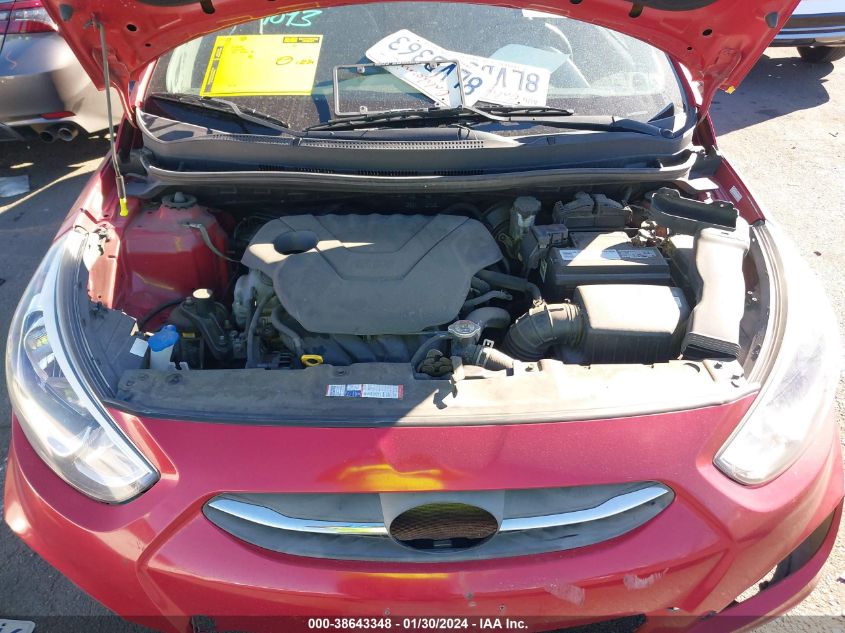 2017 HYUNDAI ACCENT SE - KMHCT4AE7HU376104