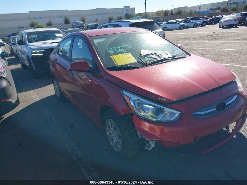 2017 HYUNDAI ACCENT SE - KMHCT4AE7HU376104