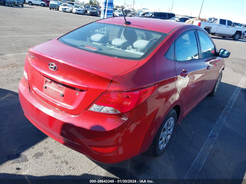 2017 HYUNDAI ACCENT SE - KMHCT4AE7HU376104