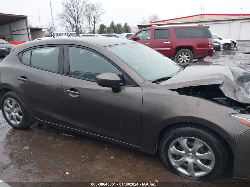 2015 MAZDA MAZDA3 I SPORT - JM1BM1K78F1266124