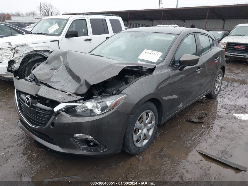 2015 MAZDA MAZDA3 I SPORT - JM1BM1K78F1266124