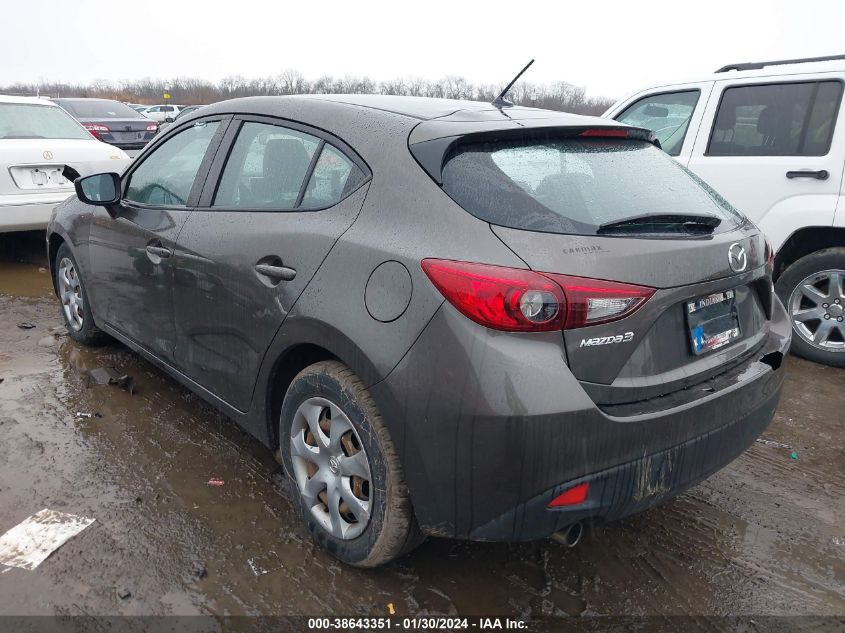 2015 MAZDA MAZDA3 I SPORT - JM1BM1K78F1266124
