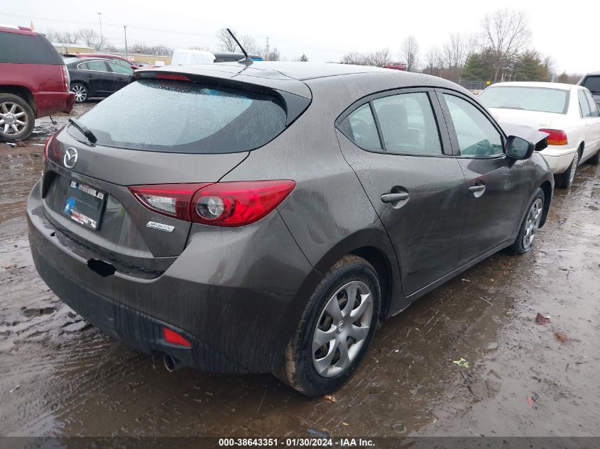 2015 MAZDA MAZDA3 I SPORT - JM1BM1K78F1266124