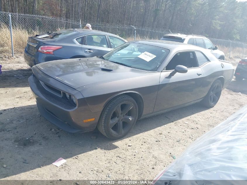 2013 DODGE CHALLENGER SXT - 2C3CDYAG7DH616022