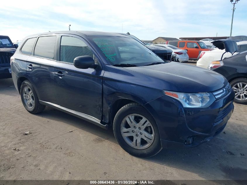 2014 MITSUBISHI OUTLANDER ES - JA4AD2A39EZ014831