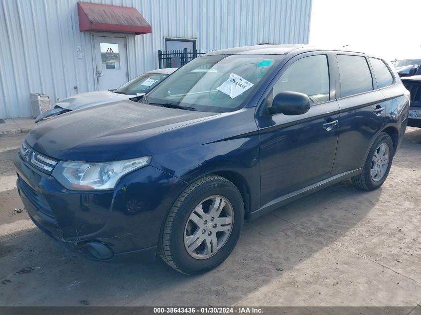 2014 MITSUBISHI OUTLANDER ES - JA4AD2A39EZ014831