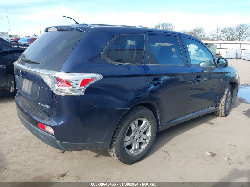 2014 MITSUBISHI OUTLANDER ES - JA4AD2A39EZ014831