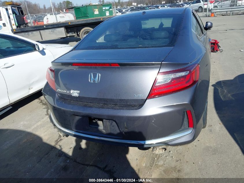 2016 HONDA ACCORD EX-L V-6 - 1HGCT2B89GA001026