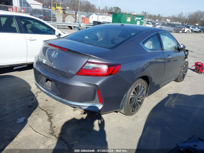 2016 HONDA ACCORD EX-L V-6 - 1HGCT2B89GA001026