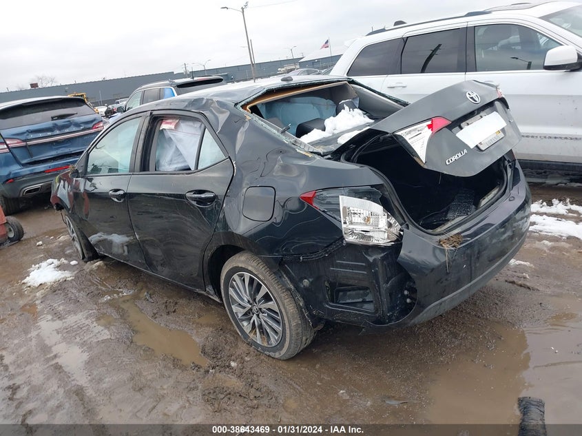 VIN 2T1BURHE1HC798706 2017 TOYOTA COROLLA XLE