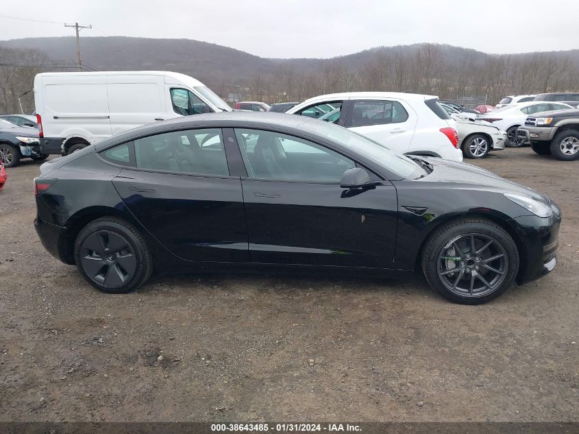 2023 TESLA MODEL 3 - 5YJ3E1EA7PF673708