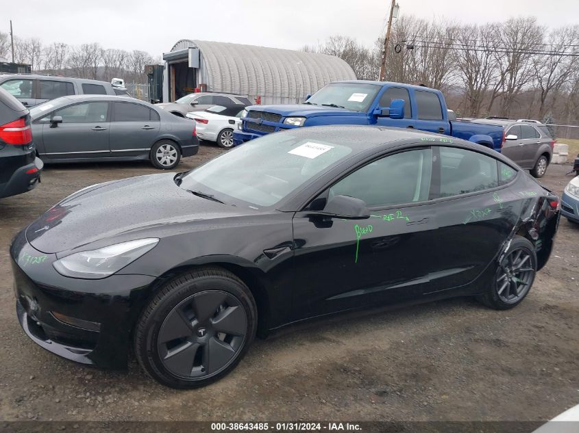 2023 TESLA MODEL 3 - 5YJ3E1EA7PF673708