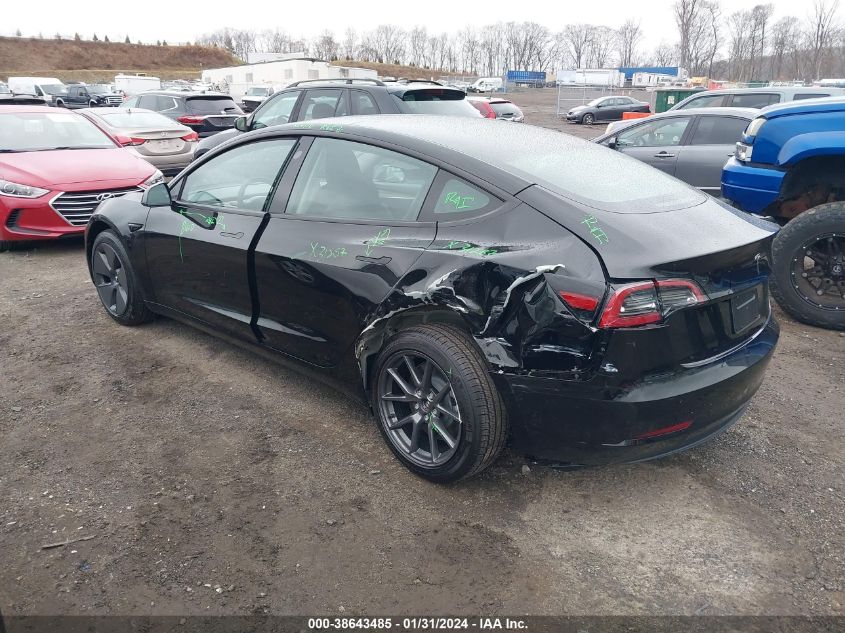 2023 TESLA MODEL 3 - 5YJ3E1EA7PF673708