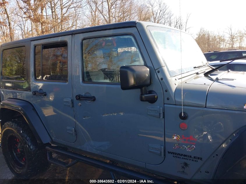 2014 JEEP WRANGLER UNLIMITED RUBICON - 1C4BJWFG5EL173029