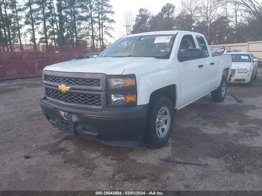 2014 CHEVROLET SILVERADO 1500 WORK TRUCK 1WT - 1GCRCPEC3EZ335864