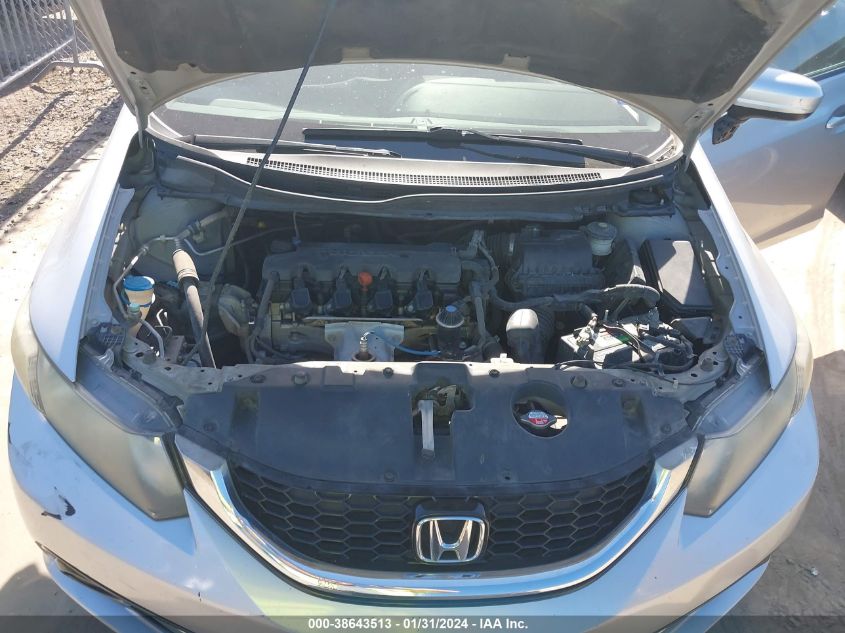 2015 HONDA CIVIC EXL - 2HGFB2F9XFH522405