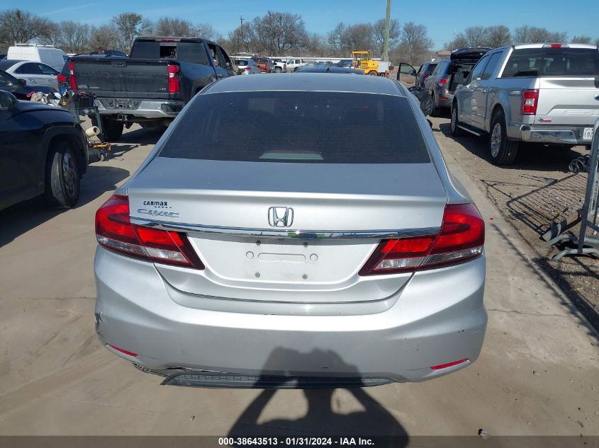 2015 HONDA CIVIC EXL - 2HGFB2F9XFH522405
