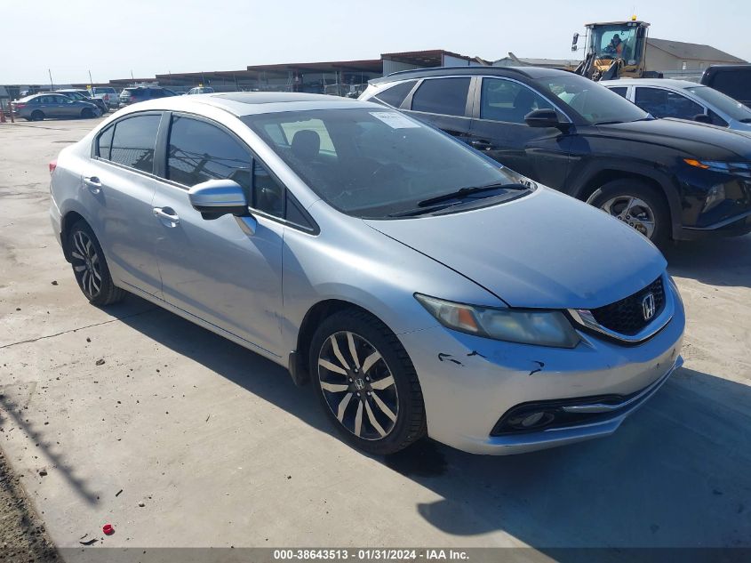 2015 HONDA CIVIC EXL - 2HGFB2F9XFH522405