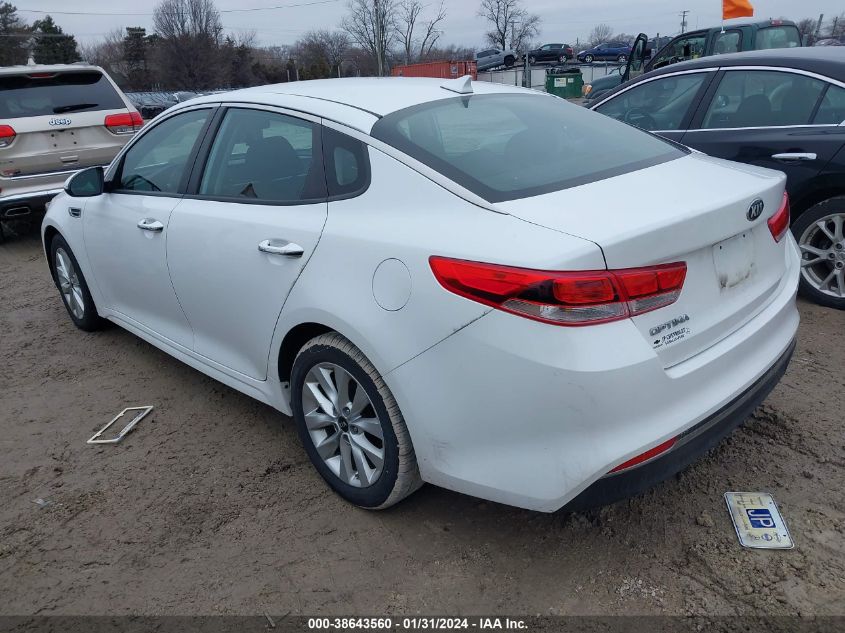 2016 KIA OPTIMA LX - 5XXGT4L3XGG083027