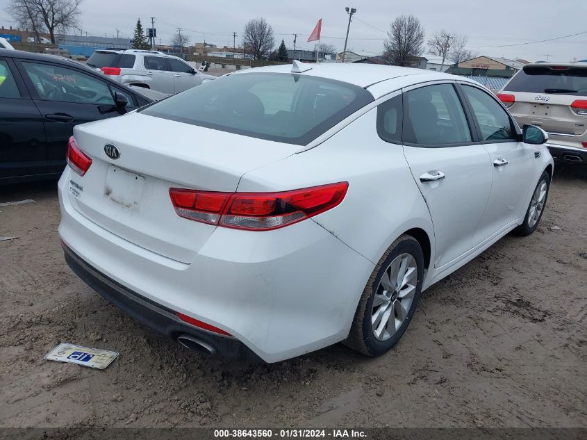 2016 KIA OPTIMA LX - 5XXGT4L3XGG083027