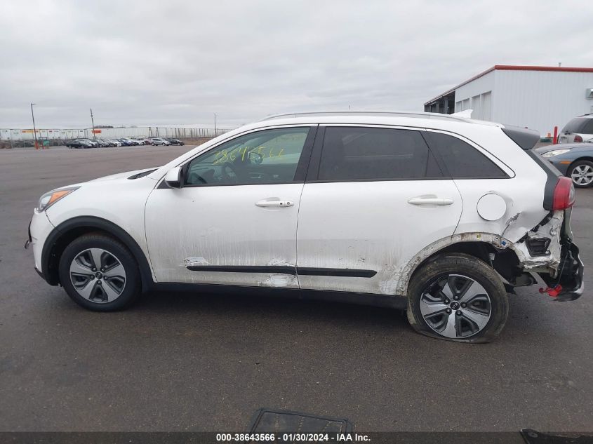 2017 KIA NIRO FE/LX - KNDCB3LCXH5089105