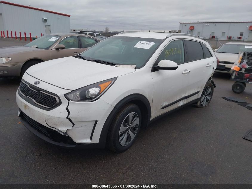 2017 KIA NIRO FE/LX - KNDCB3LCXH5089105