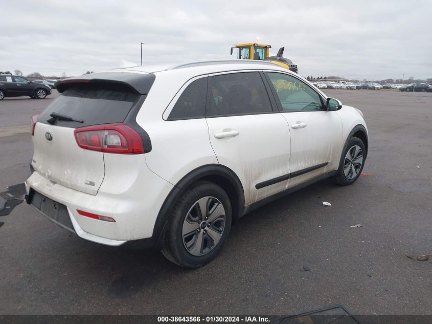 2017 KIA NIRO FE/LX - KNDCB3LCXH5089105