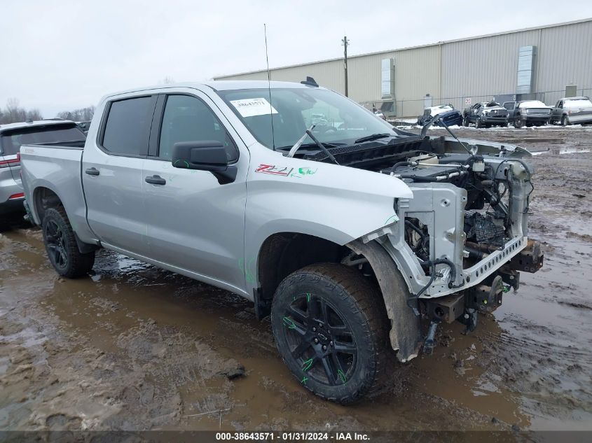 Lot #2541527636 2022 CHEVROLET SILVERADO 1500 LTD 4WD  SHORT BED CUSTOM TRAIL BOSS salvage car