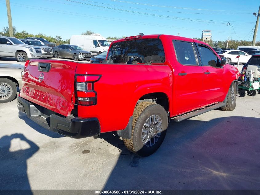 2022 NISSAN FRONTIER S 4X2 - 1N6ED1EJXNN604213